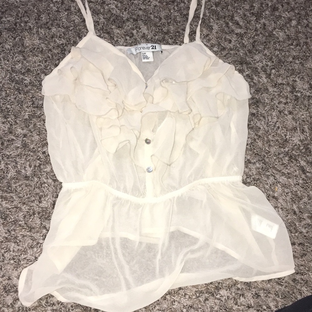 Cream tank